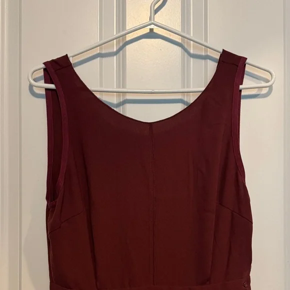 Wilfred Deep Red Mini Dress - Picture 3 of 7